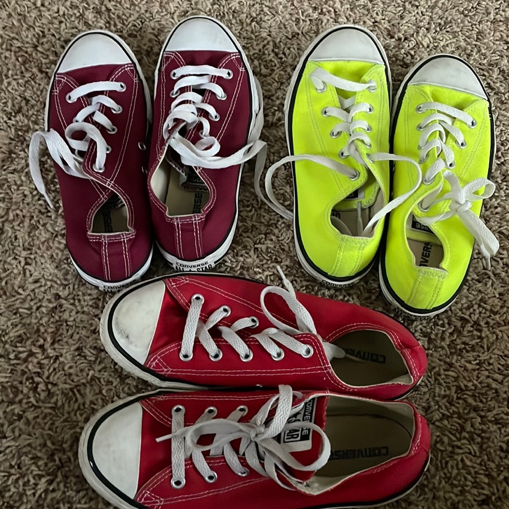 Kids converse slightly used